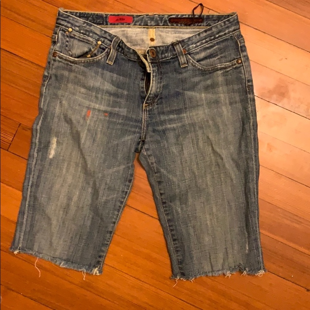 Denim cut offs